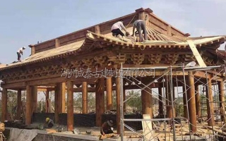 福建斗拱廊亭项目