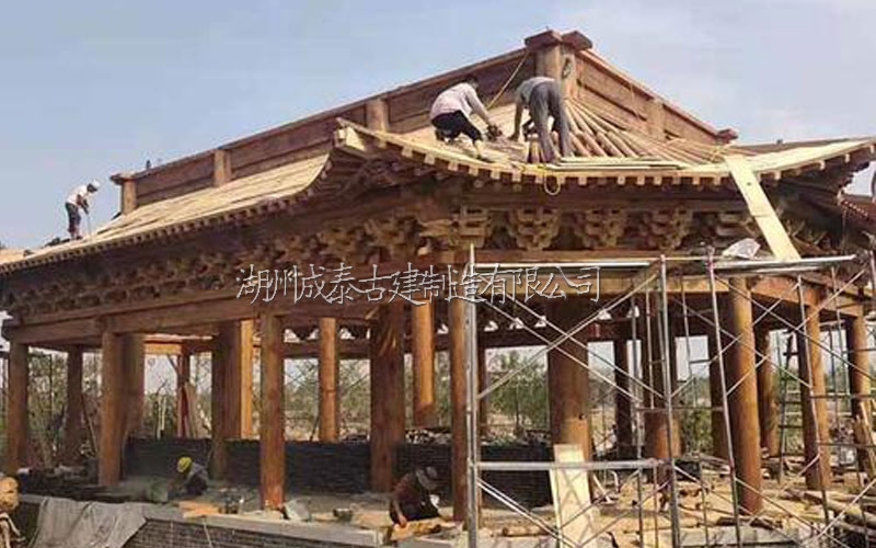 福建斗拱廊亭项目