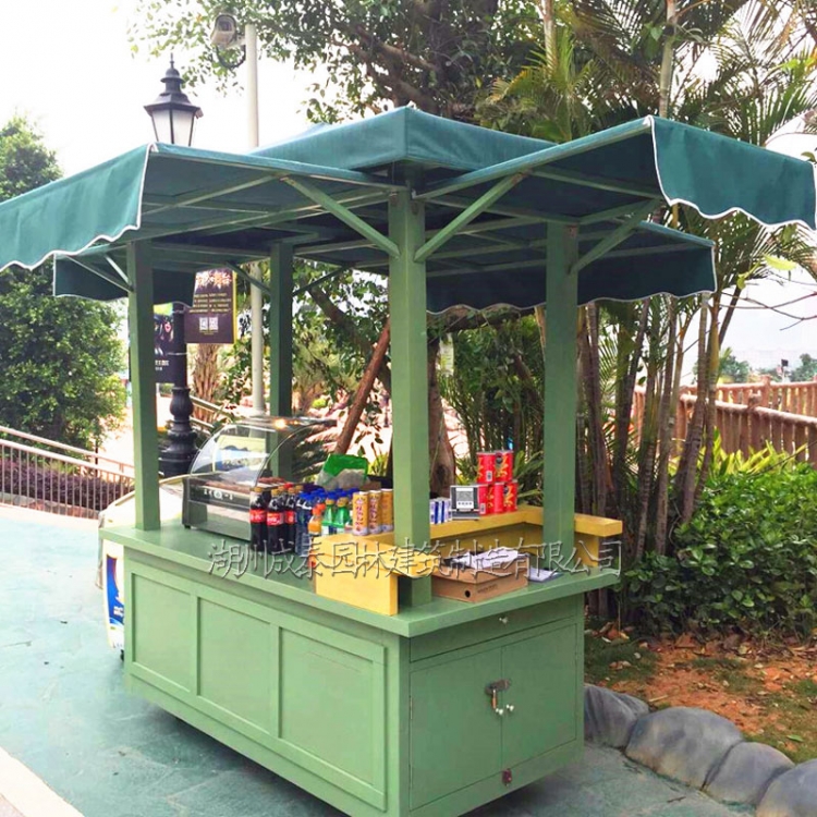 户外流动商店车